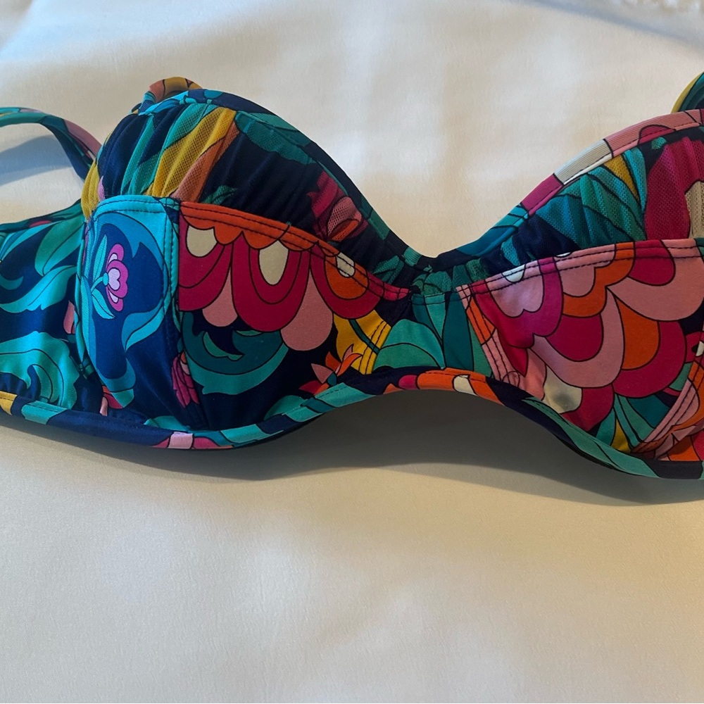 Trina Turk Tropical Print Bikini Set - Picture 3 of 6